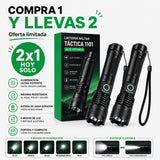 Linterna Militar Táctica 1101 [COMPRA 1 Y LLÉVATE 2]