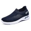 Tenis Comfort Sneakers Hombre Azul con Blanco