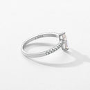 Anillo Solitario Estrella para Mujer