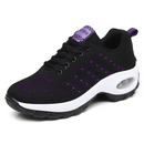 Tenis Conforto Flex Negro con Morado