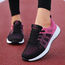 Tenis Max Running Negro con Rosa