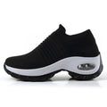 Tenis Ultra Comfort Plus Negro y Blanco
